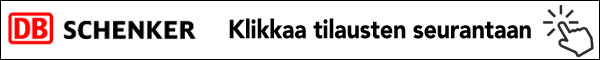 DB Shenker tilausten seurantasivu