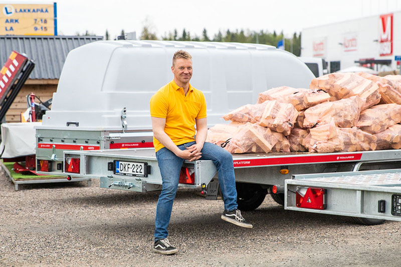 Släpvagnar, Trailer, Kåpor och Tillbehör