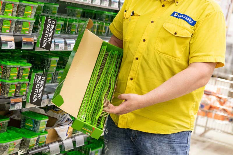 Terassiruuvit Lakkapäällä