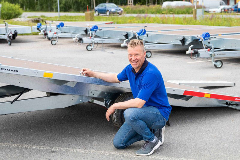 Temared Släpvagnar, transporttrailer, kåpor för släpvagnar och tillbehör förmånligt från Lakkapää
