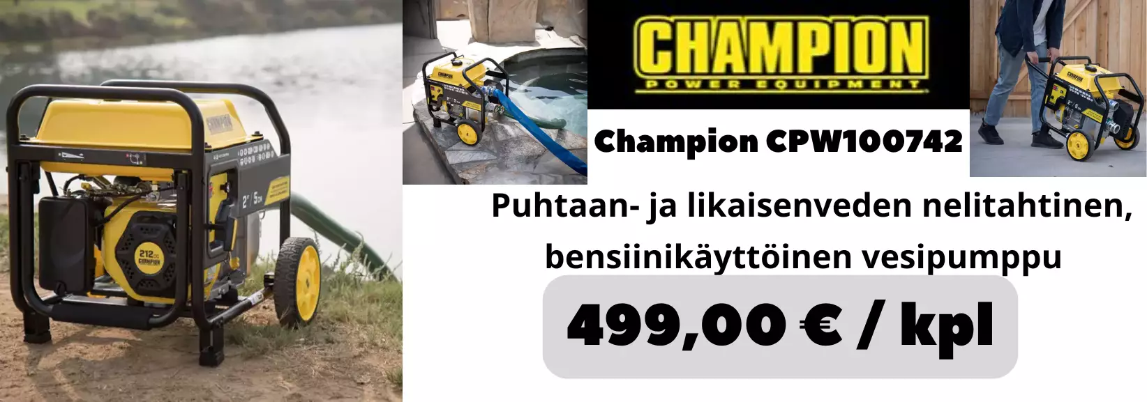 Champion vesimpumppu 745