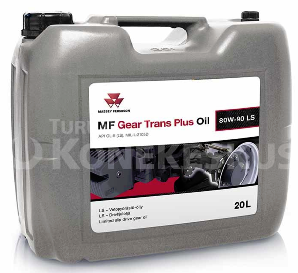 MF GEAR TRANS PLUS 80W90 LS 20L (L2) VETOPYÖRÄSTÖÖLJY Lakkapää Oy