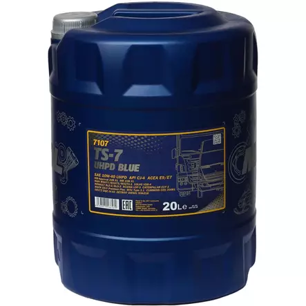 Mannol Moottoriöljy TS-7 UHPD Blue 20L - Moottoriöljyt - TS720 - 1