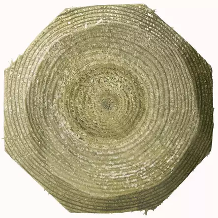 Stängselstolpe trä 80mm Octowood - Impregnerade stolpar - 1666260830 - 2