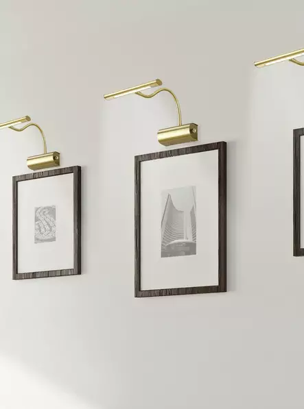 Curtis Led Tavla-lampa - Väggarmaturer - 4017807275360 - 2