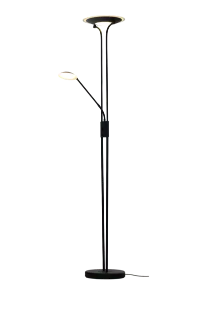 Granada Uplight, Musta - Golvarmaturer - 7041661284920 - 1