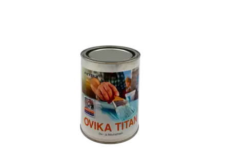 Ovika Titan Ovi- ja Ikkunamaali 0,9L - Vesiohenteiset Kalustemaalit - 6417529702010 - 1