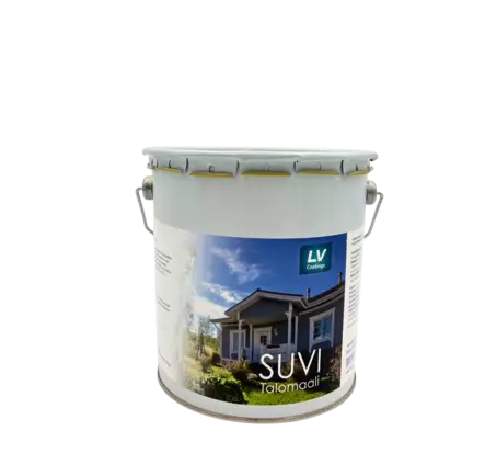 Suvi Täckfärgen 0,9L, Halvmatt - Fasadfärger - 6419931640010 - 1