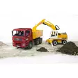 Bruder Liebherr Grävmaskin, Leksak - Övriga Leksaksarbetsmaskiner och Tillbehör - 4001702024260 - 2