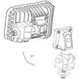 LED Työvalo 60W 5600L 9-36V 150x90x88mm - Työvalot ja Polttimot - LA10520 - 4