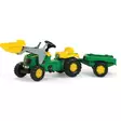 Polkutraktori Rollykid John Deere, Vaunu - Pihaleikkivälineet - 4006485023110 - 1