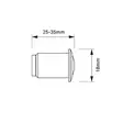 Saunavalosarja 6x3W Kulta 3000K - Led-valaisinsarjat - 6430025685700 - 4