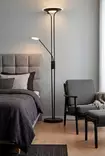 Granada Uplight, Musta - Golvarmaturer - 7041661284920 - 2
