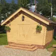 Timmerlada U10 Täta Väggar 10m2 - Timmerlador - 4100530 - 4