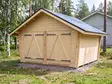Timmerlada Umpi L Gårdsförråd 16m2 - Timmerlador - 41005010 - 1