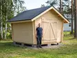 Hirsilato Umpi M Pihavarasto 10m2 - Hirsiladot ja Pihaladot - 4100530 - 1