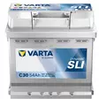 Käynnistysakku Varta 12V 54Ah 530A - Auton Akut ja Ajoneuvoakut - 4016987167380 - 1