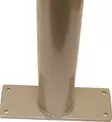 Köysitolppa 950 mm lenkki Ø 36 mm musta - Kaideköydet ja Tarvikkeet - 6408586890840 - 2