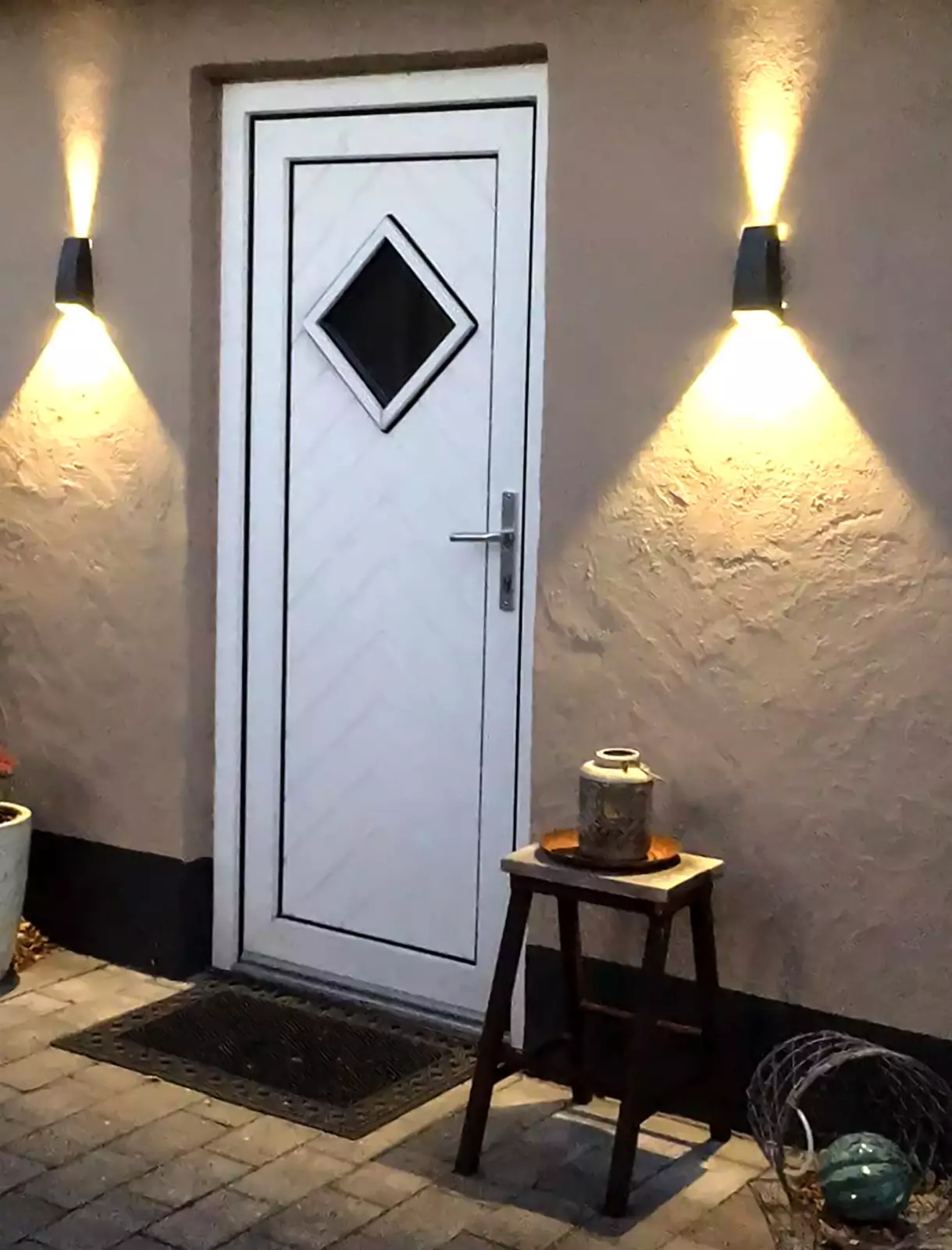 Aneta Lightning Rigel Utendørsvegglampe, Mørkegrå — Stilig og energieffektiv LED-utendørsvegglampe. — vinkel 2