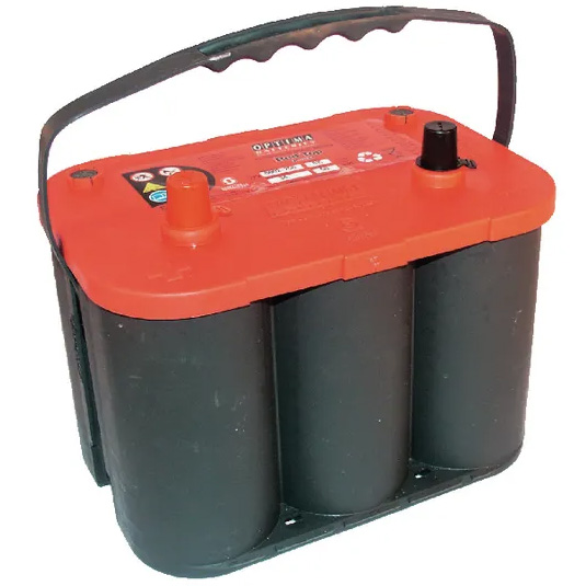 Akku Optima RT S-42 12V 50Ah 815A AGM - Auton Akut ja Ajoneuvoakut - 802250 - 1