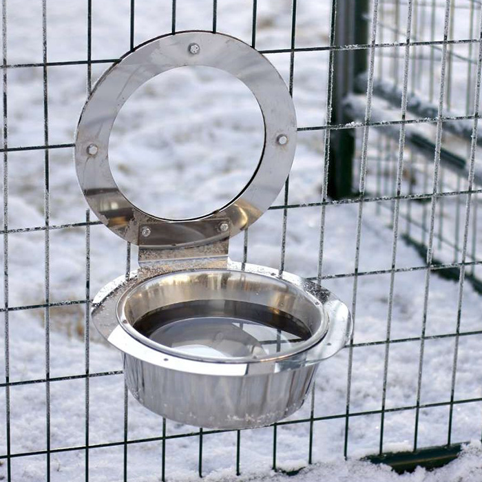 Uppvärmd Vattenskål På Utsidan Av Hagen - Hundkojor och Hundgårdar - 6438411007440 - 1