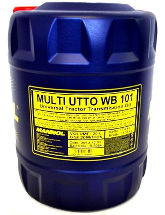 Mannol Multi Utto WB 101 API GL 4, 20L - Släpvagns- och transmissionsoljor - MU20 - 1