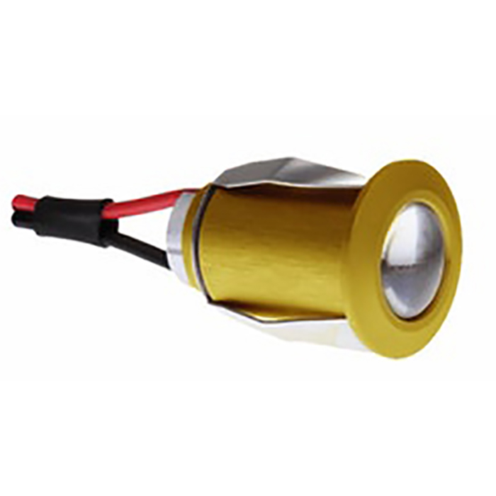 Saunavalosarja 6x3W Kulta 3000K - Led-valaisinsarjat - 6430025685700 - 1
