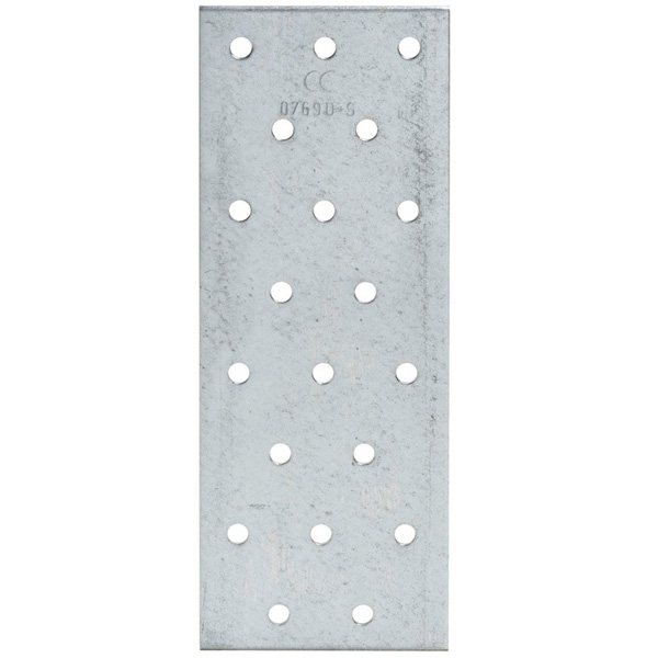 Rak Hålplatta Stålplatta 40x120x2mm - Spikningsplåtar - 4034176101410 - 1