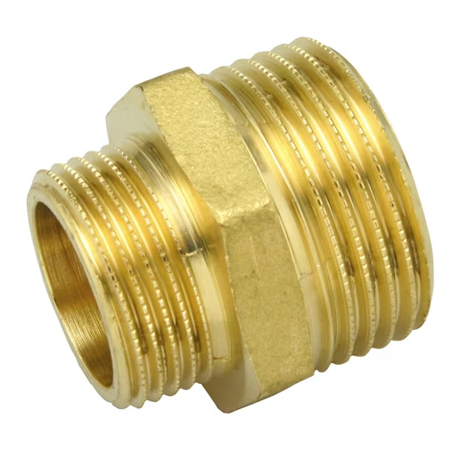 Reducering Dubbelnippel 1X3/4 EM Opal Oen - Mässingsnipplar  - 6413820190310 - 1