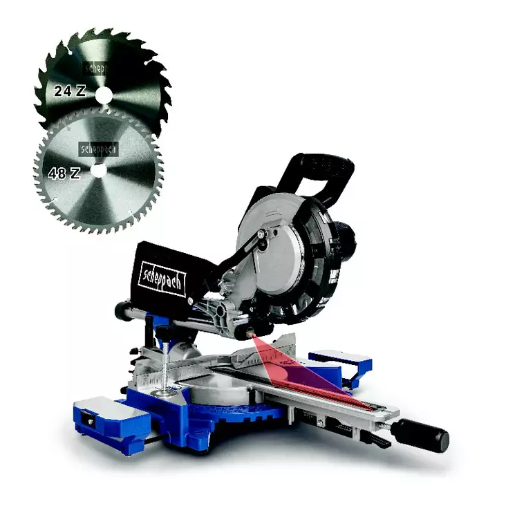 Jiirisaha Scheppach HM216 2000W 230V - Katkaisusahat ja Jiirisahat - 4046664072560 - 1