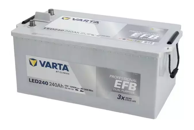 Käynnistysakku Varta 12V 240Ah 1200A - Auton Akut ja Ajoneuvoakut - 4016987167090 - 1