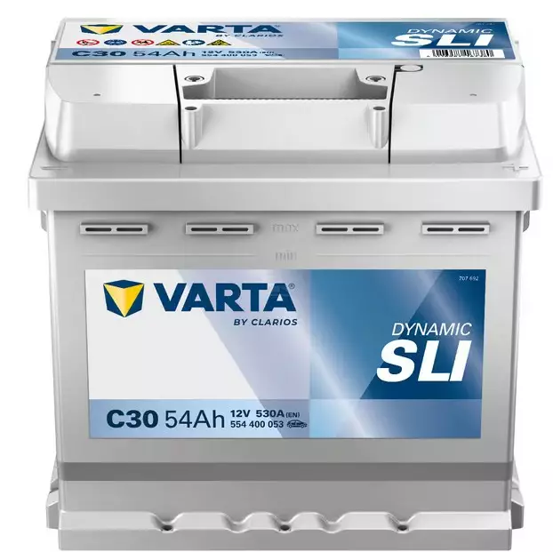 Käynnistysakku Varta 12V 54Ah 530A - Auton Akut ja Ajoneuvoakut - 4016987167380 - 1