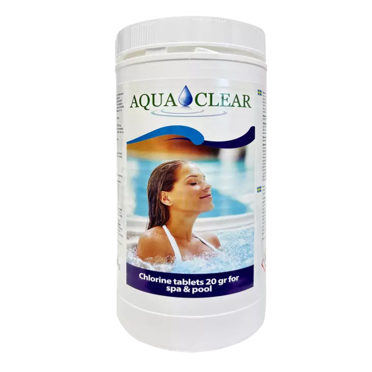 Porealtaan Klooritabletti Aquaclear - Allastarvikkeet ja Vedenkäsittely - 10513510 - 1