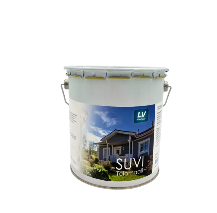 Suvi Täckfärgen 0,9L, Halvmatt - Fasadfärger - 6419931640010 - 1