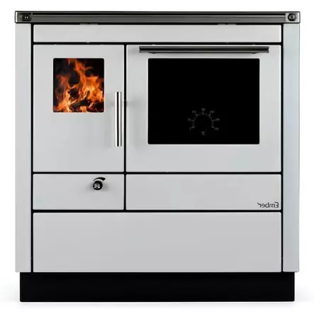 Ember A1-80 Puuhella, Keraaminen Levy - Puuliedet ja Puuhellat - 18209051 - 1