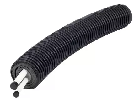 Isolerad användningsvattenrör 50+40/200 PN10 - Isolerade Tappvattenrör - 6430010815891 - 1