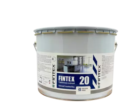 Fintex 20 Remonttimaali 9L Valkoinen - Sisustusmaalit - 6418347000951 - 1