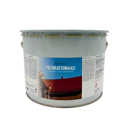 Fintex Peltikattomaali RR33 9L - Peltikattomaalit - 6417529591331 - 1