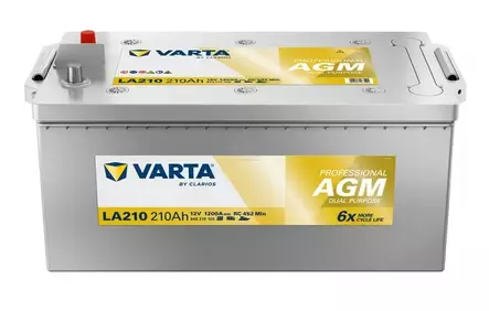 Käynnistysakku Varta 12V 210Ah 1200A - Auton Akut ja Ajoneuvoakut - 4016987167021 - 1