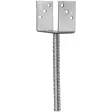 Pilarikenkä U-Malli 100x90x250mm - Pilarikengät - 6417926301281 - 1