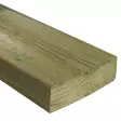 Terassilankku 45x145 (48x148) Kestopuu - Painekyllästetty ja Kestopuu - 300136711 - 1