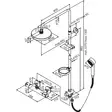 Damixa Akita Takduschpaket Krom - Duschar och Termostater - 5708516728061 - 3