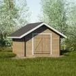 Timmerlada S10 Fasta Väggar Timmergarage 10m2 - Timmerlador - 4100531 - 2
