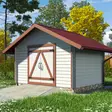 Timmerlada S10 Fasta Väggar Timmergarage 10m2 - Timmerlador - 4100531 - 9