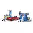 Tankstation Och Biltvätt Bworld - Leksaksbilar och Tillbehör - U62111 - 2