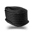 Keinohamppukieppi musta 36mm x 40m - Kaideköydet ja Tarvikkeet - 6408586890611 - 1