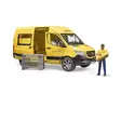 MB Sprinter DHL med förare - Leksaksbilar och Tillbehör - U02671 - 2