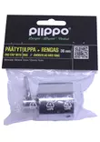 Päätytulppa + rengas Ø 38 mm kromattu - Kaideköydet ja Tarvikkeet - 6408586890581 - 4