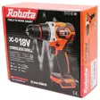 Robota DC-D18V Akkuporakone 13mm - Akkuporakoneet - 6438212108551 - 5