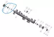 Roottorin Laakerisarja 2 - LP-Hammer Varaosat - 6386251 - 2